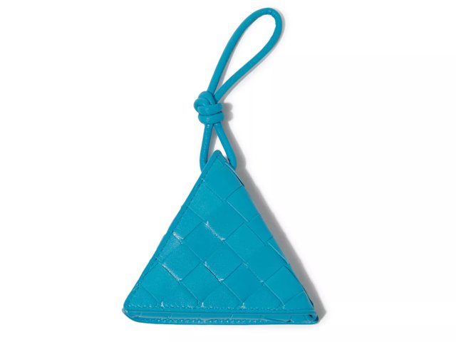 Woven Leather Coin Purse