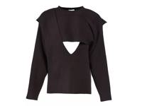 Rib Knit Men's Shirt Dark Brown view