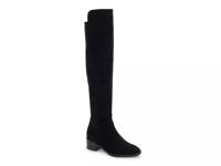 Sierra Waterproof Over-the-Knee Boot Black Suede view