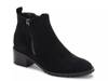 Samara Waterproof Bootie Black Suede view