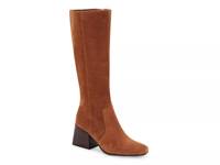 Tessa Waterproof Boot Dark Tan Suede view