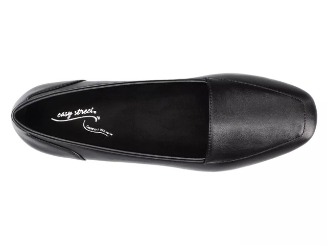 (取寄) イージーストリート レディース スリル Easy Street women Thrill Black Easy Street Thrill Flat - Free Shipping | DSW