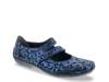 Chelsea Mary Jane Flat Blue Jacquard view