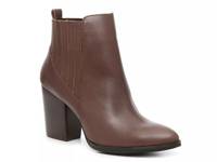Reese Waterproof Bootie Dark Brown Leather view