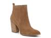Reese Waterproof Bootie Brown Suede view