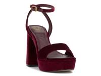 Pendry Sandal Burgundy Velvet view
