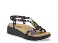 Roz Wedge Sandal Multicolor view
