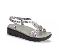 Roz Wedge Sandal Grey view