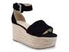 Vixta Espadrille Platform Sandal Black view