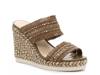 Brittnuh Espadrille Wedge Sandal Dark Brown view