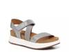 Sierra Sandal Pewter Metallic Leather view