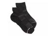 Half Cush 2-Pair Quarter Socks Black view