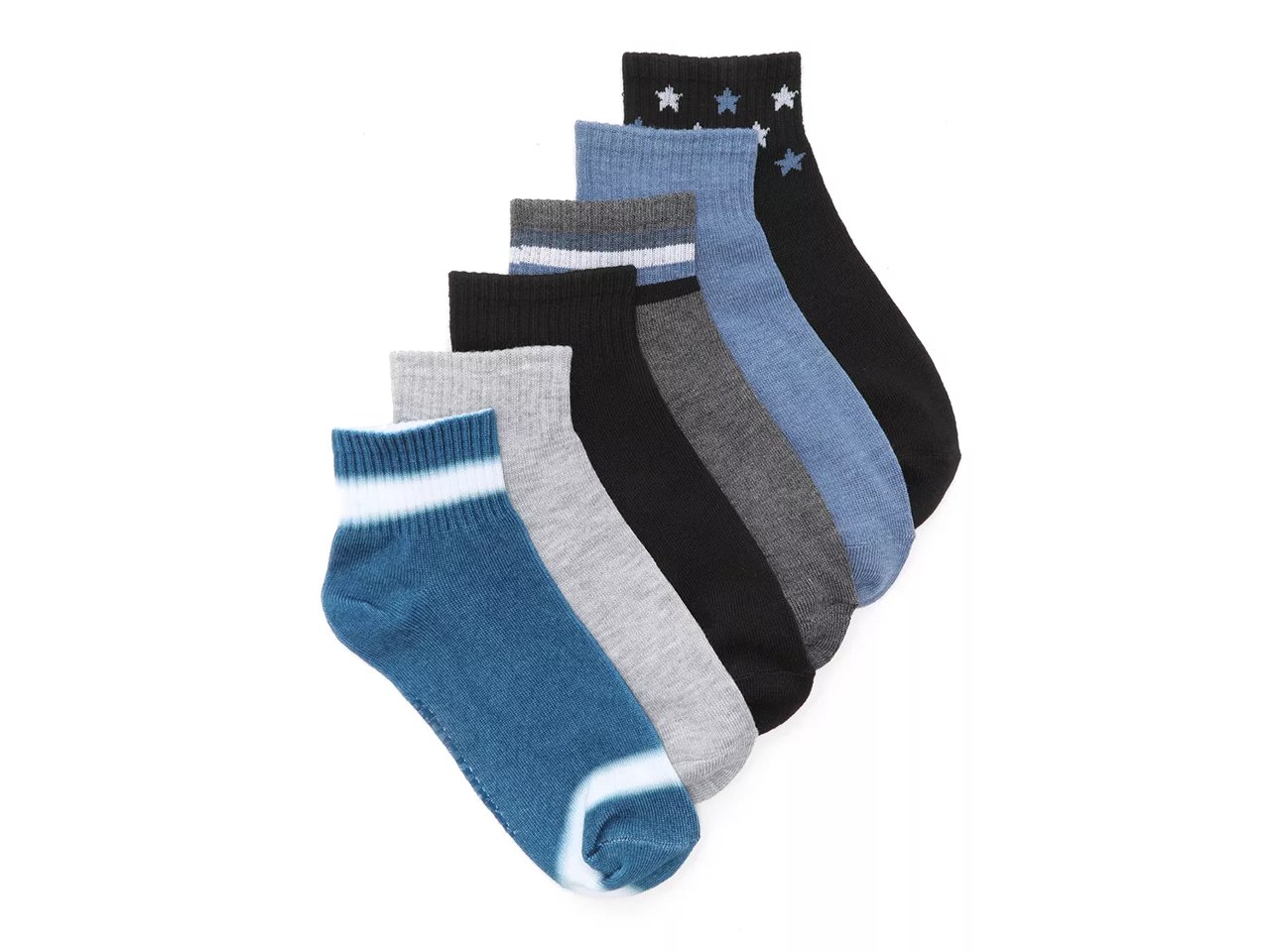 Star Women's Ankle Socks - 6 Pack