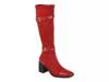 Gaibree Extra Wide Calf Riding Boot Red view