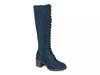 Jenicca Extra Wide Calf Boot Navy view