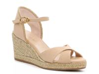 Mirela Espadrille Wedge Sandal Beige Suede view