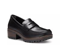Sonya Penny Loafer - Women's Black Leather view