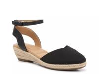 Nessa Espadrille Wedge Sandal Black view