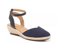 Nessa Espadrille Wedge Sandal Navy view