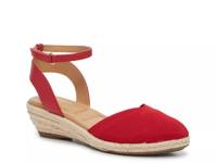 Nessa Espadrille Wedge Sandal Red view
