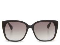 Yumi Square Sunglasses Black/Grey view