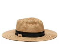 Straw Band Panama Hat Tan view