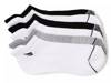 Athletic Women's No Show Socks - 6 Pack Black/White/Grey view