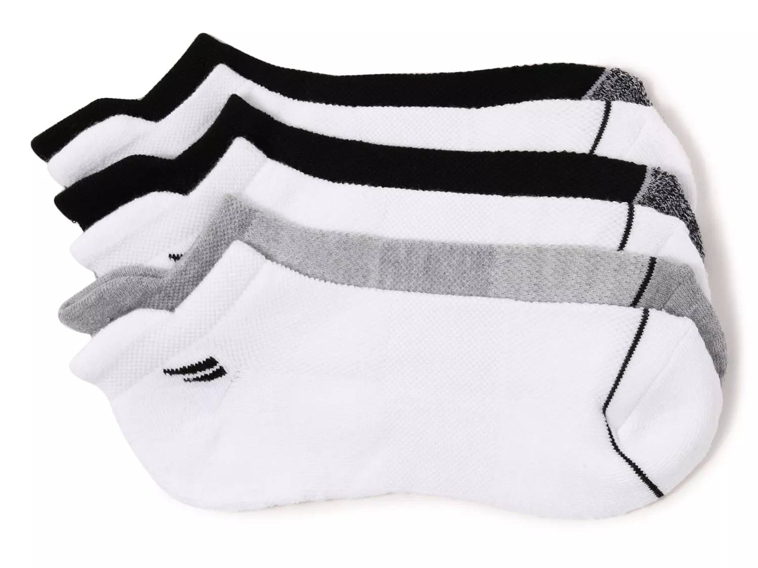 Athletic Women's No Show Socks - 6 Pack
