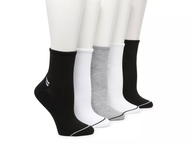 Athletic Women's Ankle Socks - 5 Pack
