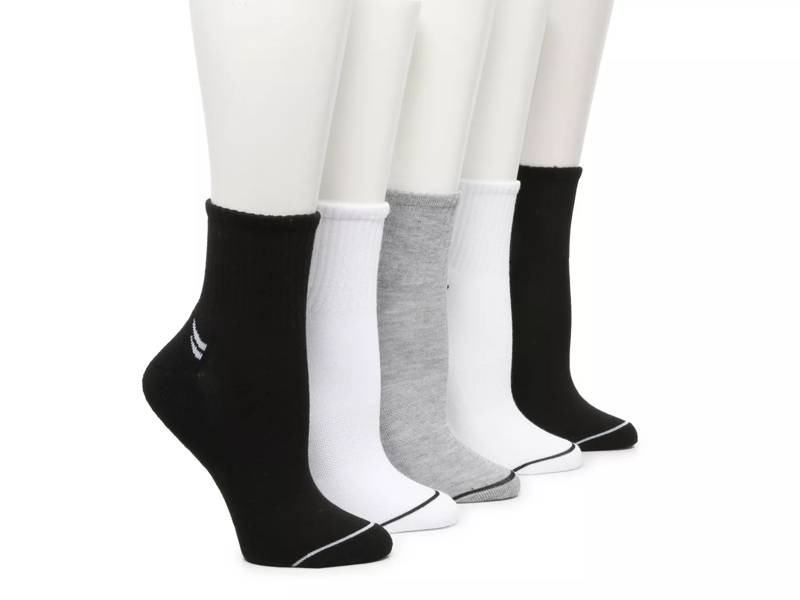 Athletic Women's Ankle Socks - 5 Pack