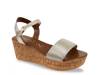 Reah Wedge Sandal Platinum view