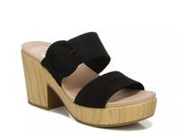 Bayside Platform Sandal Black view