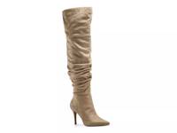 Aleta Over-the-Knee Boot Beige view