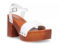 Dani Platform Sandal White view