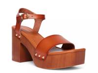 Dani Platform Sandal Cognac view