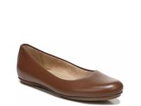Maxwell Ballet Flat Brazil Nut Brown Leather view