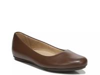 Maxwell Ballet Flat Cocoa Leather view