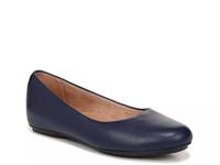Maxwell Ballet Flat Navy view