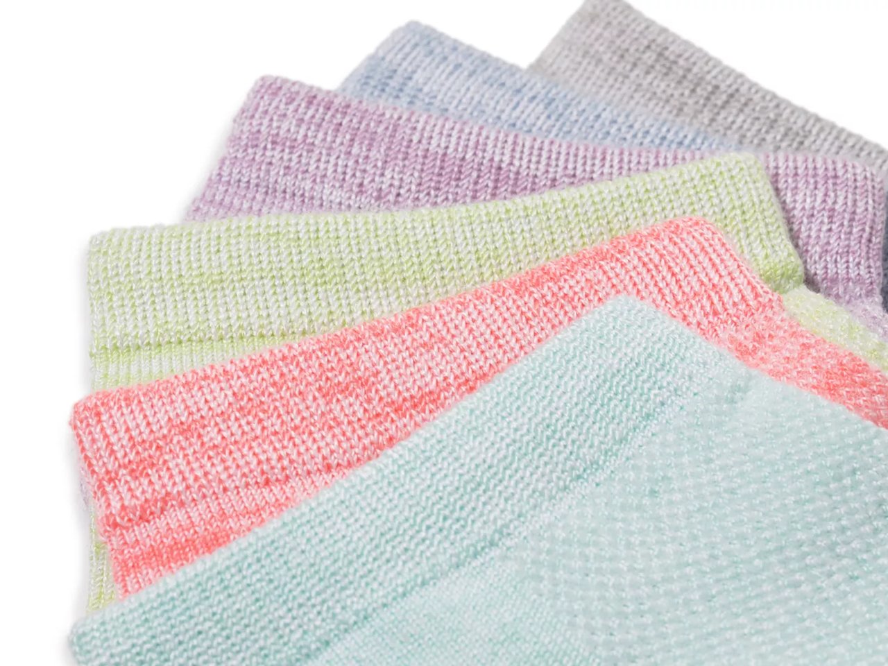 Marled Women's No Show Socks - 6 Pack