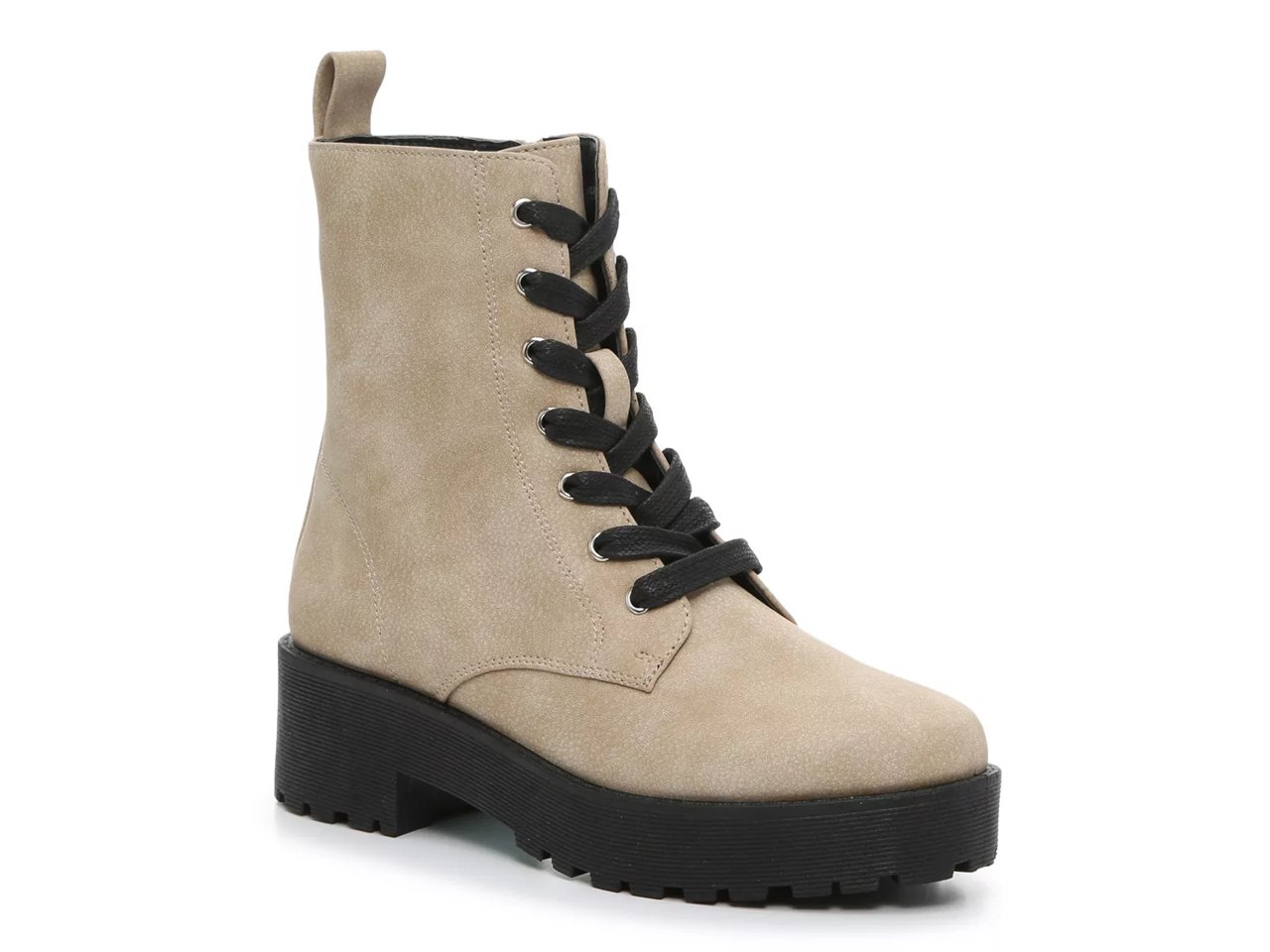 More Fun Platform Combat Boot