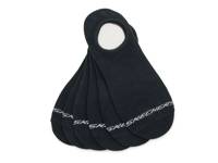 6-Pair Men's No Show Socks Black view