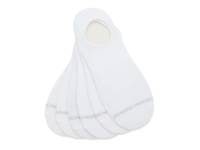 6-Pair Men's No Show Socks White view