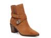 Elude Bootie Cognac Suede view