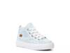 Craisy Mid-Top Sneaker - Kids' Light Blue/White Tie-Dye view