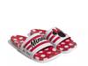 Adilette Comfort Minnie Mouse Slide Sandal - Women's Red/White Polka Dot view