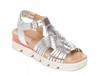 Cora Huarache Sandal Silver view