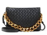 Adyna Leather Crossbody Bag Black view