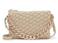 Adyna Leather Crossbody Bag Beige view