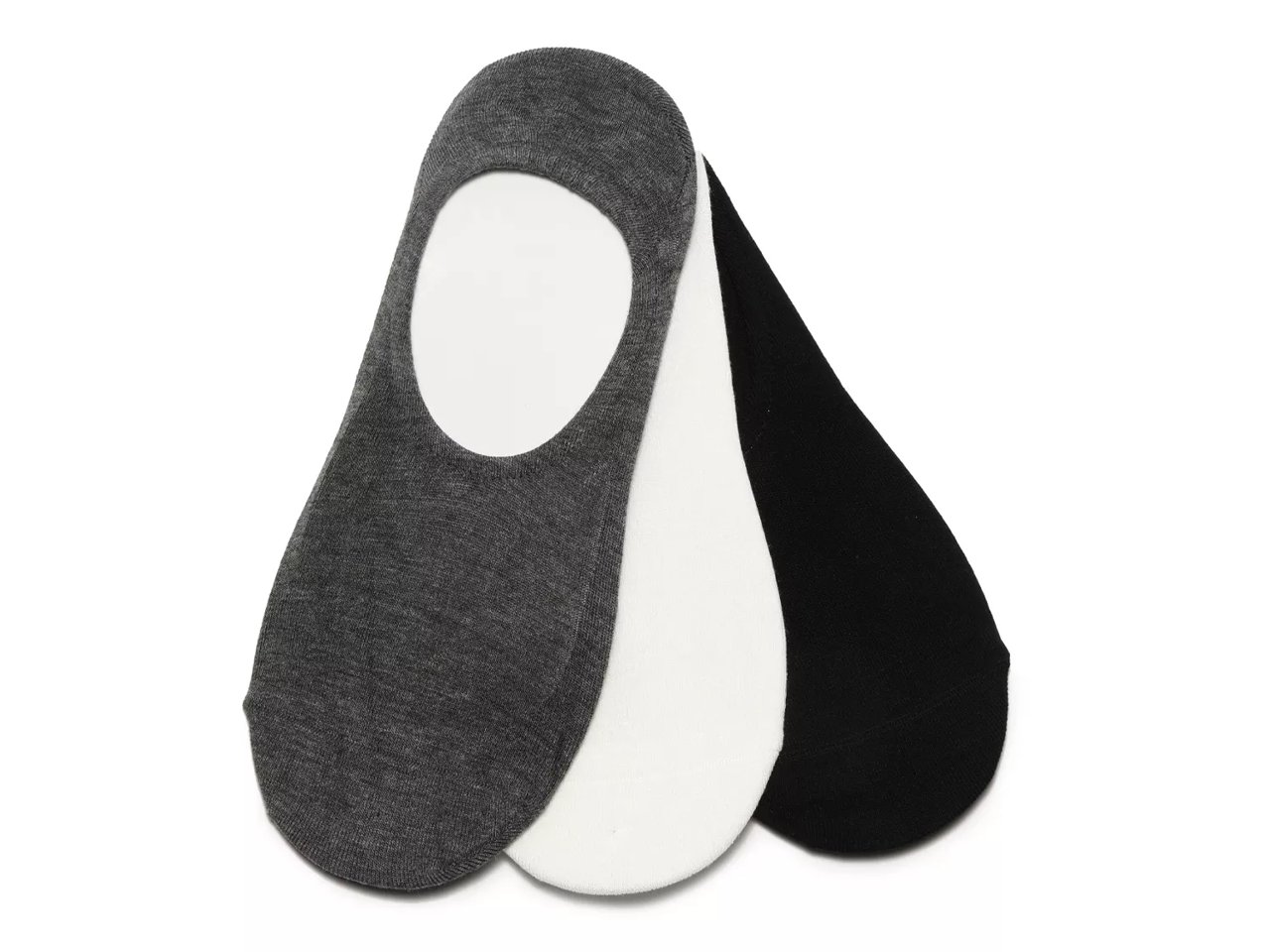 Silk Blend Men's No Show Liners - 3 Pack