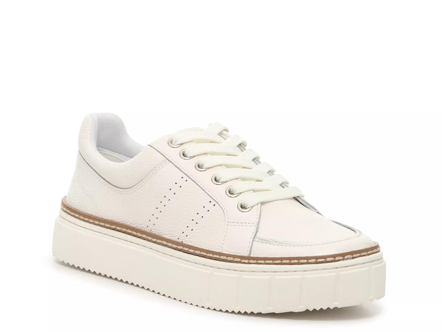 Vince Camuto Rezelli LaceUp Sneaker | Women's | White Leather | Size 11 | Sneakers